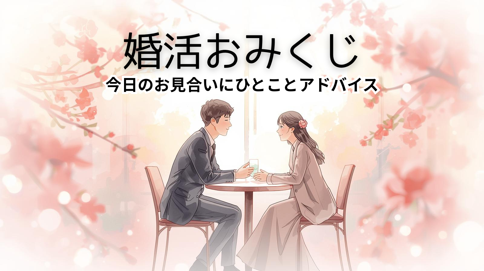 婚活おみくじ｜今日のお見合いひとことアドバイス
